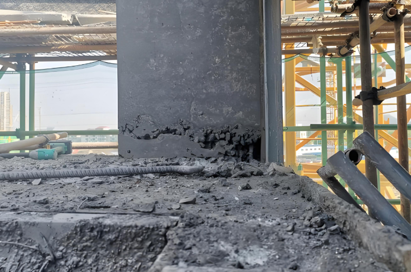 柱子鋼筋露筋處理方案